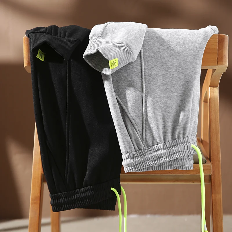 

Men's Casual Sports Sweatpants Fce Lined Cuffed Comfortable Faion Urban Sle Autumn New Arrivals Youth Long Pants