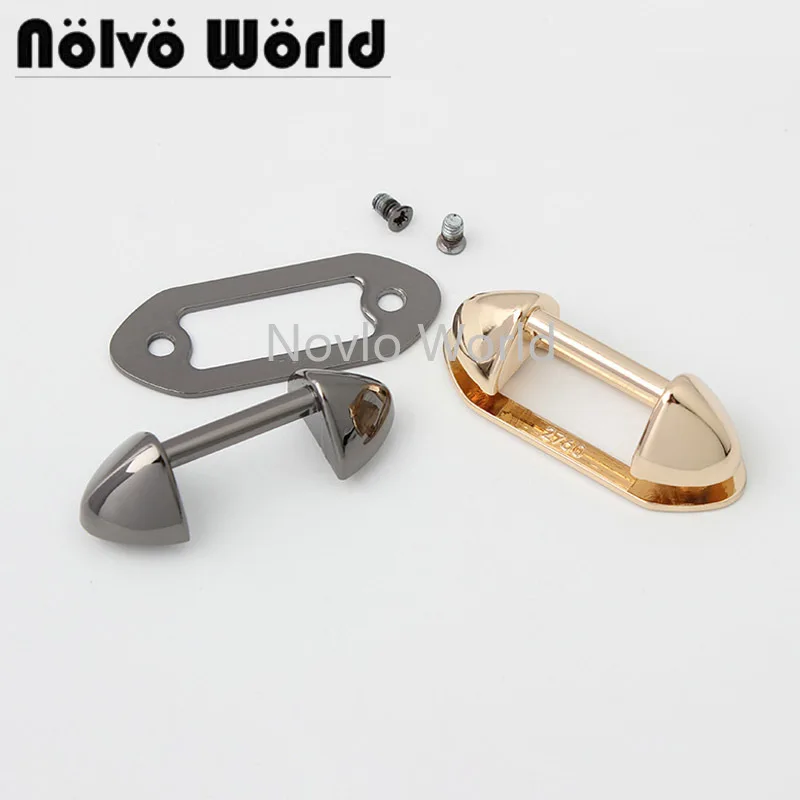 

10-50 pieces 5 colors 19mm 3/4" metal fat arch bridge / Purse strap connector / Handbag webbing bars / In stock