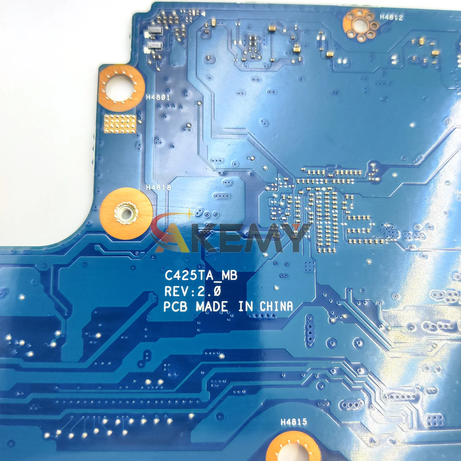 Placa-mãe para laptop c425ta, placa principal para notebook asus chromebook c425ta c425t com cpu i3 i5 i7 100% testes ok envio rápido stk