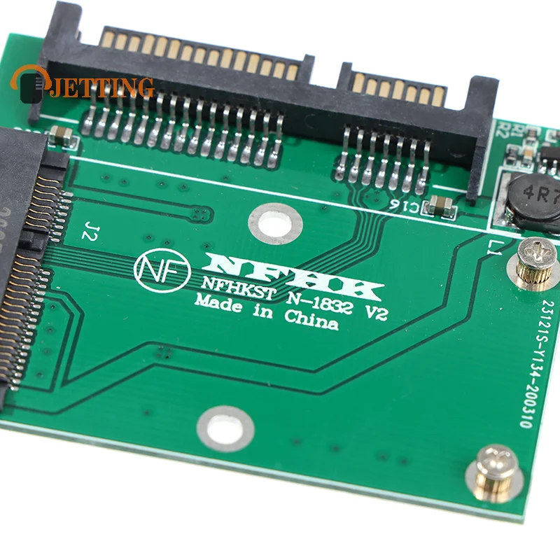 1pcs padrão MSATA SSD para 2,5 polegadas SATA adaptador conversor placa de cartão laptop desktop