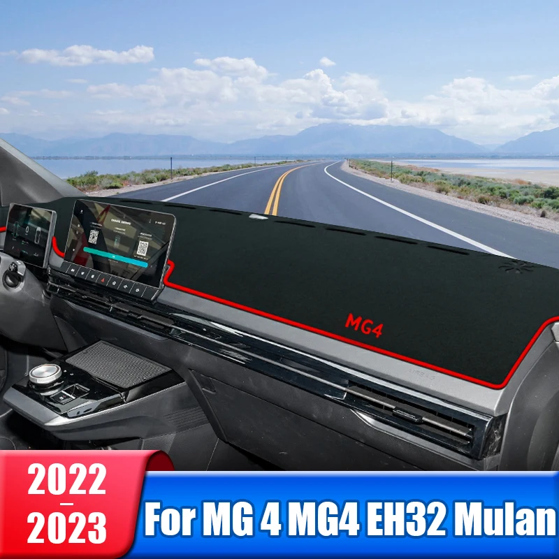 

Car Dashboard Cover For MG 4 MG4 EV Electric EH32 Mulan 2022 2023 2024 Instrument Desk Sun Shade Mat Non-slip Pad Accessories