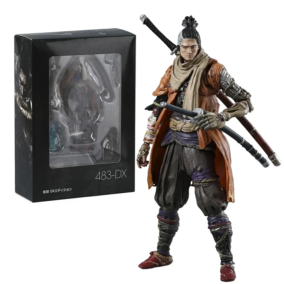 figma Shadows Die Twice 483-DX セキロ 6 インチ コレクション ドール