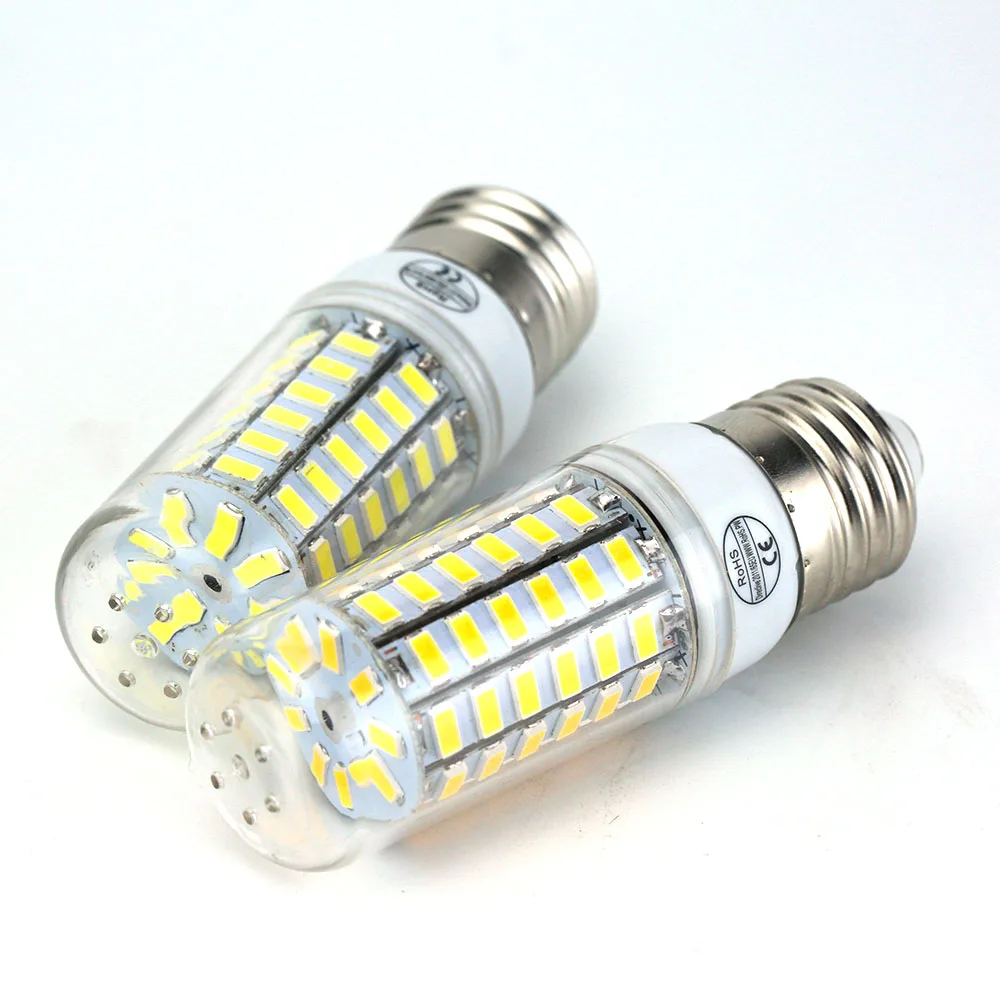 Imagem -02 - Lâmpadas Led E27 E14 Ac220v 240v Lâmpada de Potência Real 15w 10 Lampada Sala Estar em Casa Led Bombilla 10 Peças