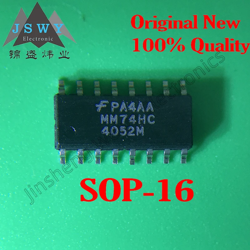 

(10/50 pcs) MM74HC4052MX SOP-16 MM74HC4052M/Dual Quad Analog Switch IC/Original Stock Electronics