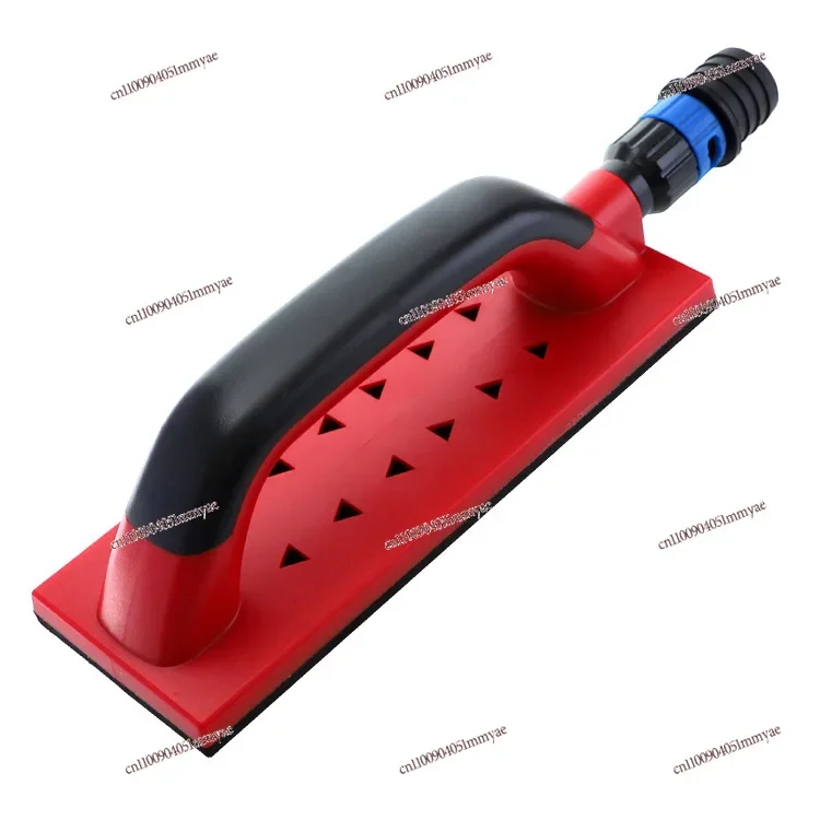 Square vacuum hand grinding plate, dust-free dry mill special hand push plate grinding and polishing