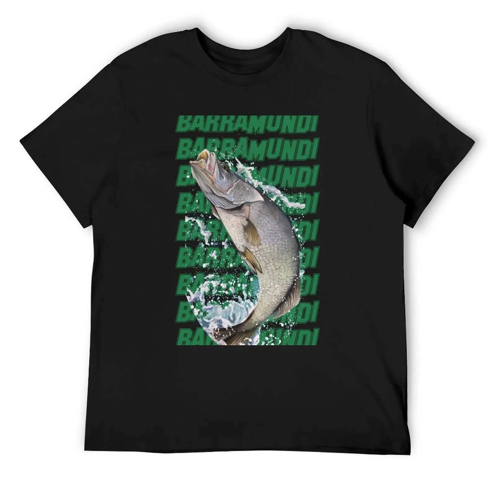 

Barramundi T-Shirt custom t shirt Short sleeve tee plus sizes customizeds Men's t-shirt