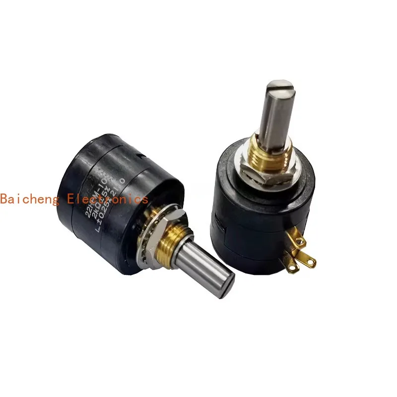 1PCS 22HP-10 Multi-Turn-Drahtpotentiometer 22HPM-10 1K2K 5K 10K 10 Windungen