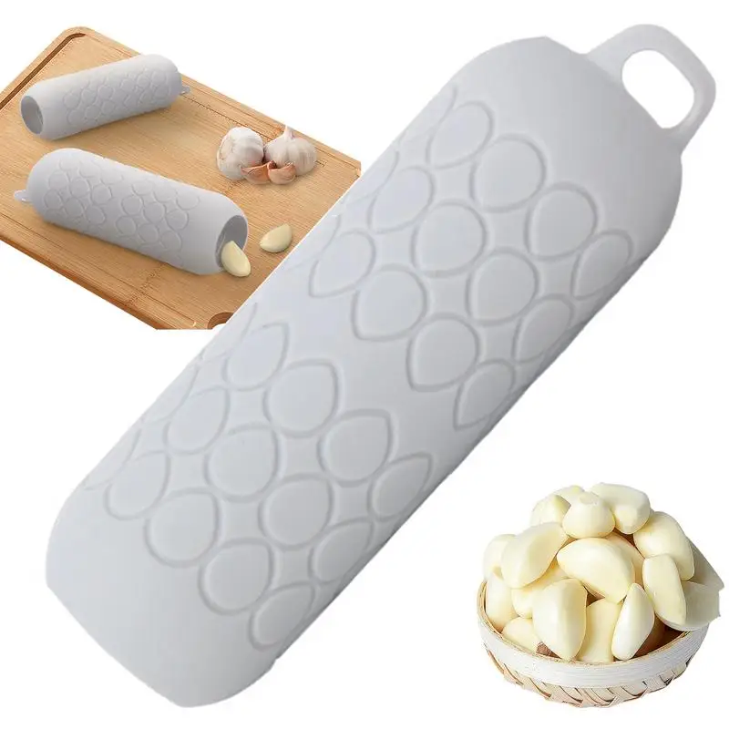1PC Garlic Peeler Skin Remover Roller Keeper,Easy Quick to Peeled Garlic Cloves with Silicone Tube Roller Garlic Peeling