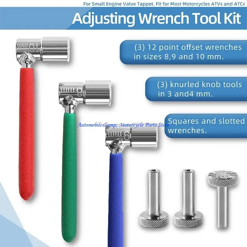 H7BD Precisions Valves Tappet Adjusting Wrench Heat Treated For Dirt Bike Motorcycles