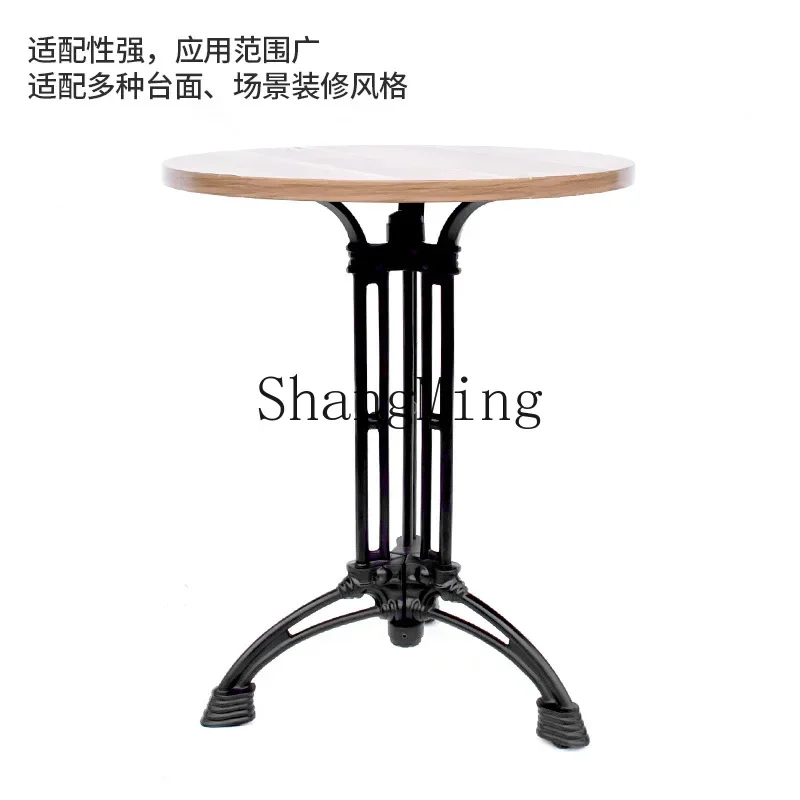 CLL retro horseshoe three-claw four-claw black cast iron dining table feet milk tea shop cafe hardware accessories