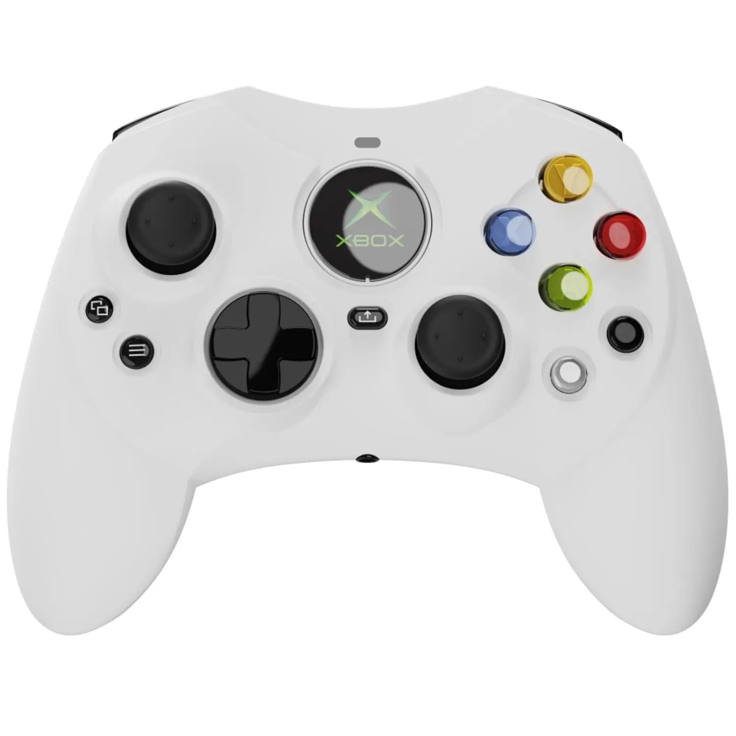 

Проводной контроллер Xbox для Series X | Игровая приставка S, One, PC с джойстиками на эффекте Холла, аудиоразъемом и триггерами - белая, в подарок