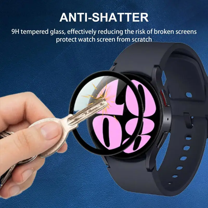 Zachte Schermbeschermfolie Bumperhoes Beschermfolie Anti-Vingerafdruk Hoes Zachte Film Hd Smartwatch Anti-Krasbescherming