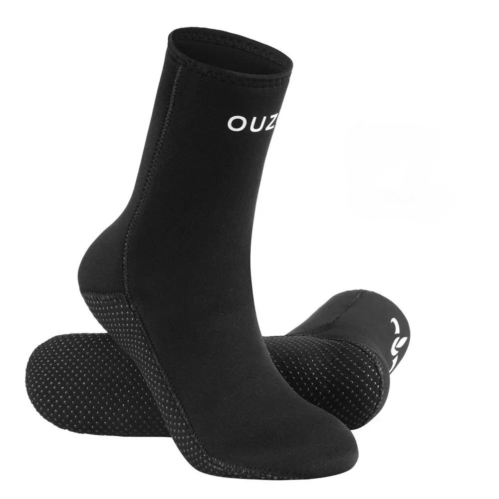 

Неопреновые гидротермоботинки 3 мм и 5 мм для детей, подростков и взрослых: зимние, для серфинга, снорклинга, плавания, пляжные, нескользящие, утолщенные, теплые, спортивные