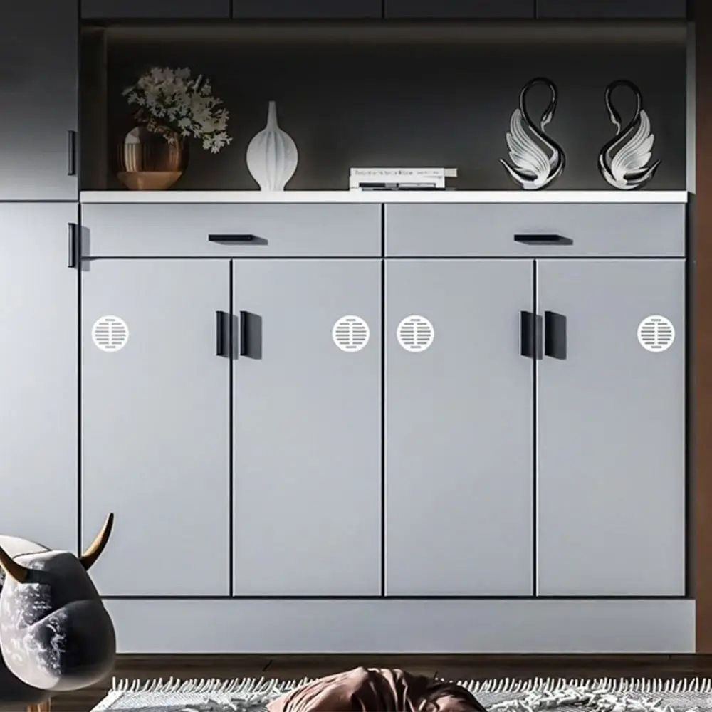 Home Hardware Accessories Rectangular Breathable Mesh Plastic Multiple Sizes Ventilation Grille Wardrobe Vent Shoe Cabinets
