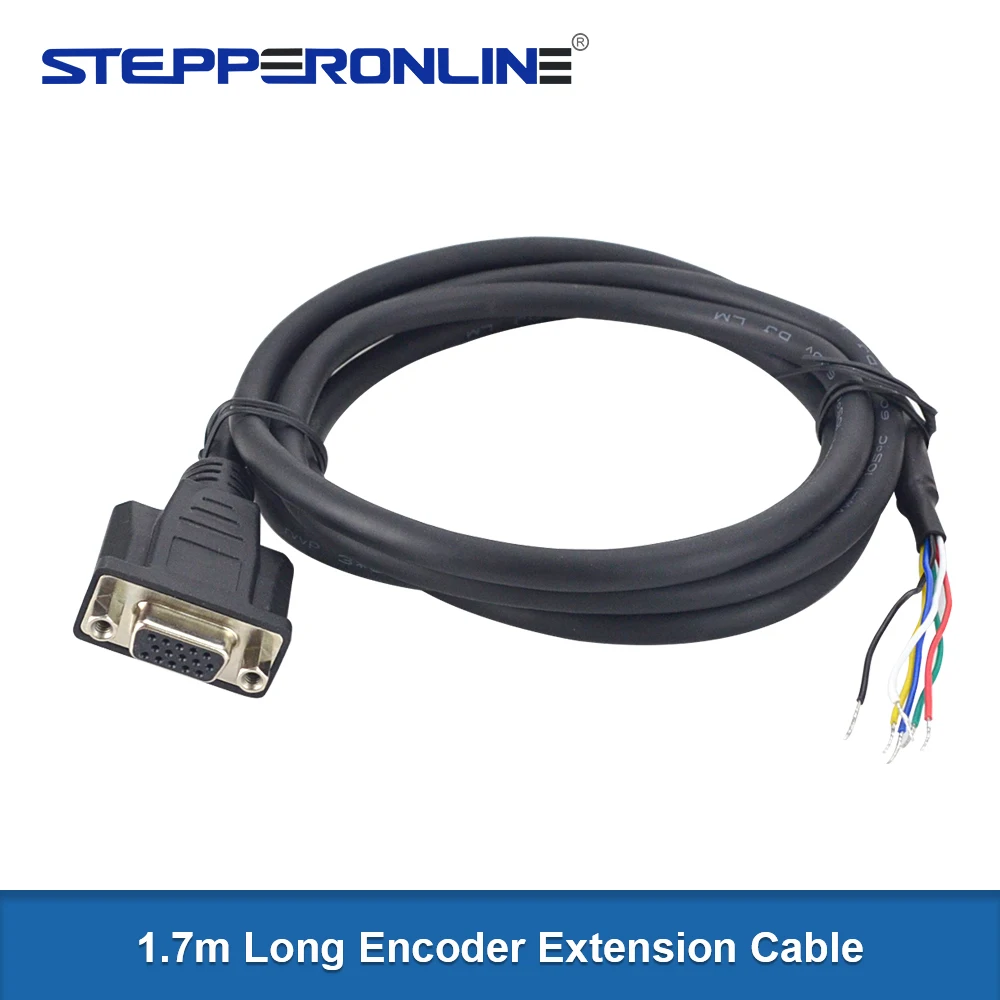 1.7m Long Encoder Extension Cable for Closed Loop Stepper Motor