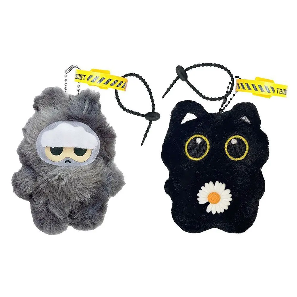 Kpop Idol GD mismo estilo muñeco de peluche llavero colgante mochila Deco usando suéter g-dragón Cosplay muñeca pareja colgante Fans regalo