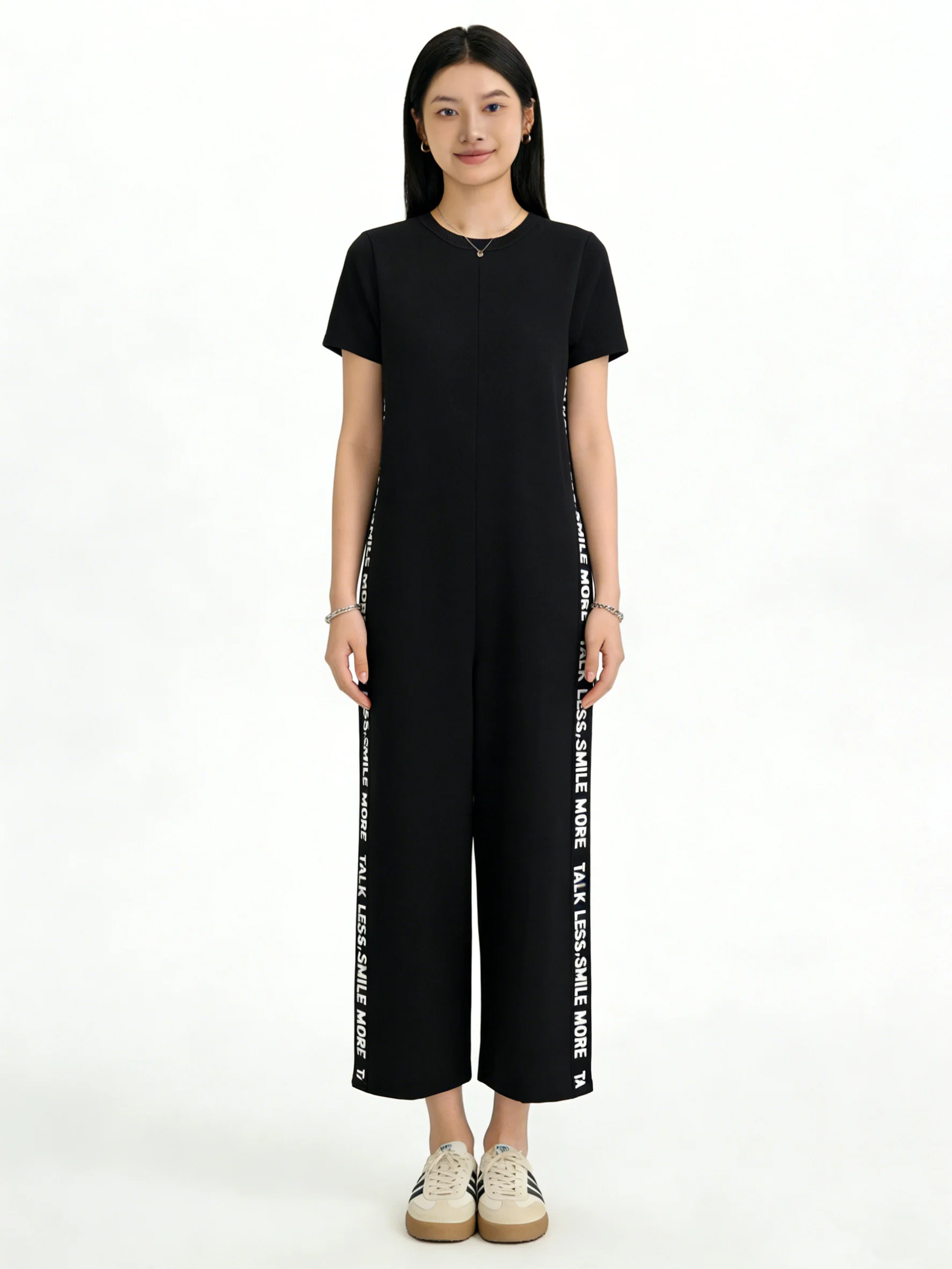 

Весна 2026, новый круглый комбинезон Ne ort Sve, женский персональный трендовый комбинезон на молнии, длинные брюки с высокой талией для поездок на работу