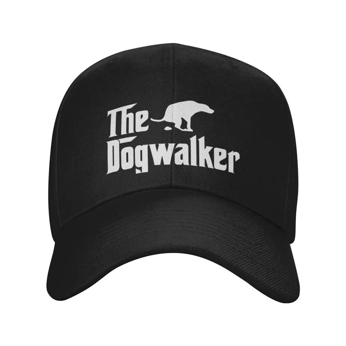 The Dogwalker - funny dog walker Baseball Cap Hat Man For The Sun Hat Beach Snap Back Hat Man Women's