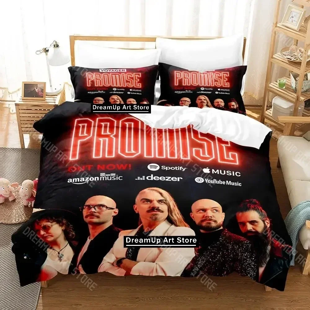 Exquisite 3D Print Voyager Promise Bedding Set Cartoon Anime Three-piece Set Adult Kid Bedroom Duvetcover Sets