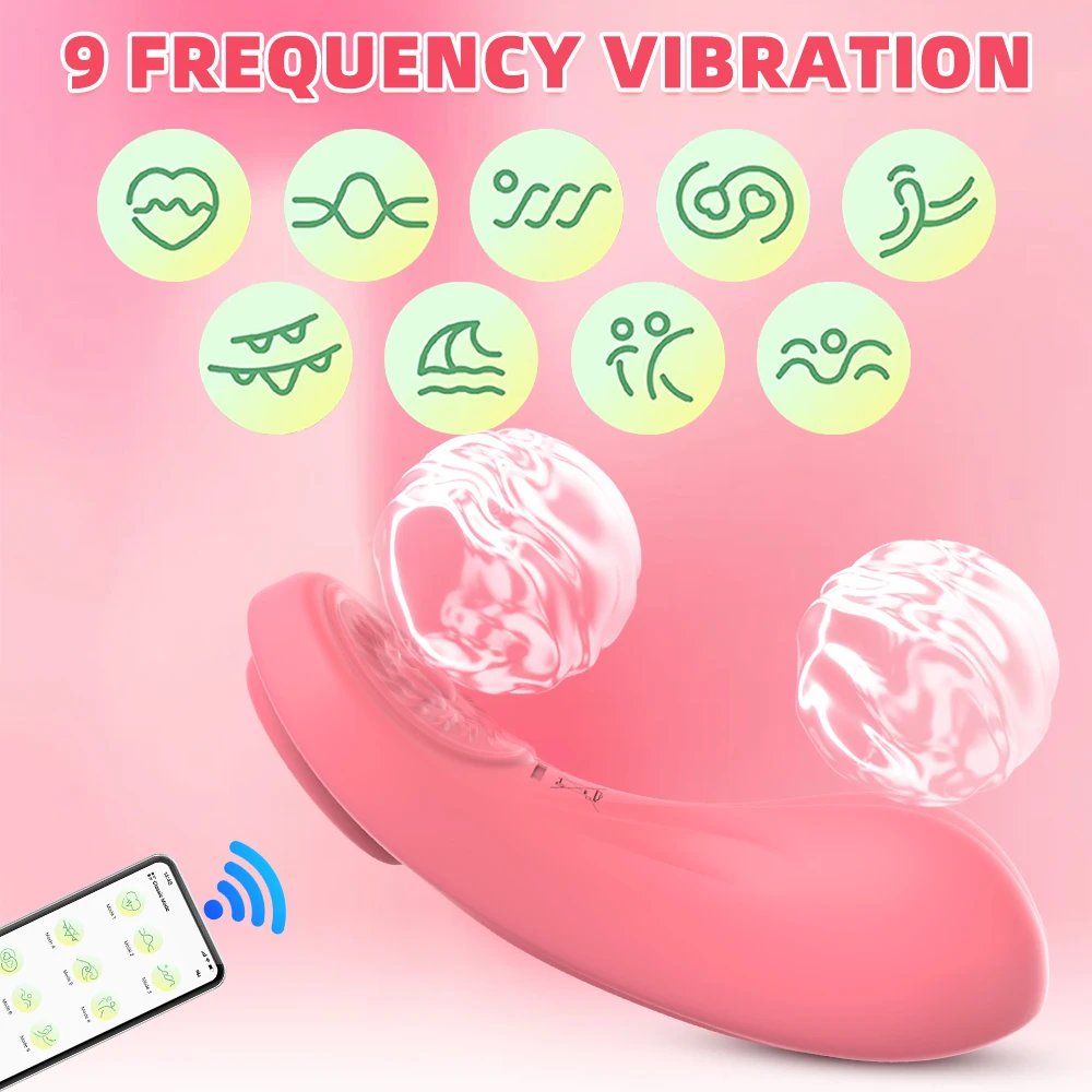 يمكن ارتداؤها البظر الصغير الملابس الداخلية هزاز النساء سراويل APP التحكم الإناث الاستمناء لعبة الجنس البظر محفز زوجين متعة