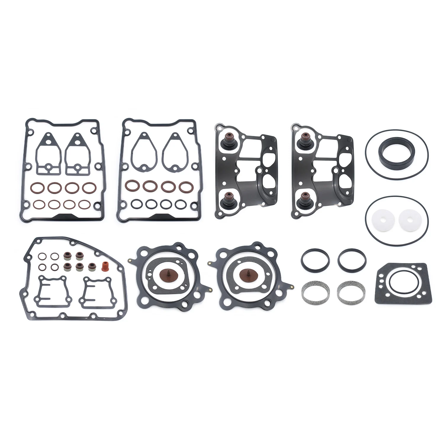 Zubehör Moto Dichtung Kupplungsdeckel-Kit Kompatibler Motordichtungssatz für Harley 1999-2006 Harley 1550 Twin Cam 95CI Big Bore – Detail 1