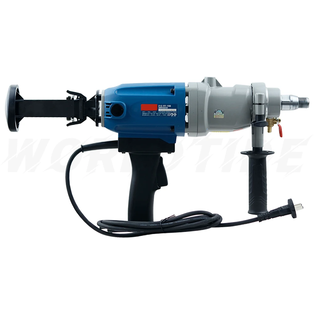 1PC Z1Z-FF-190 Hand-held electric diamond drill strong motor three speed regulating concrete drilling core electric drill 220V