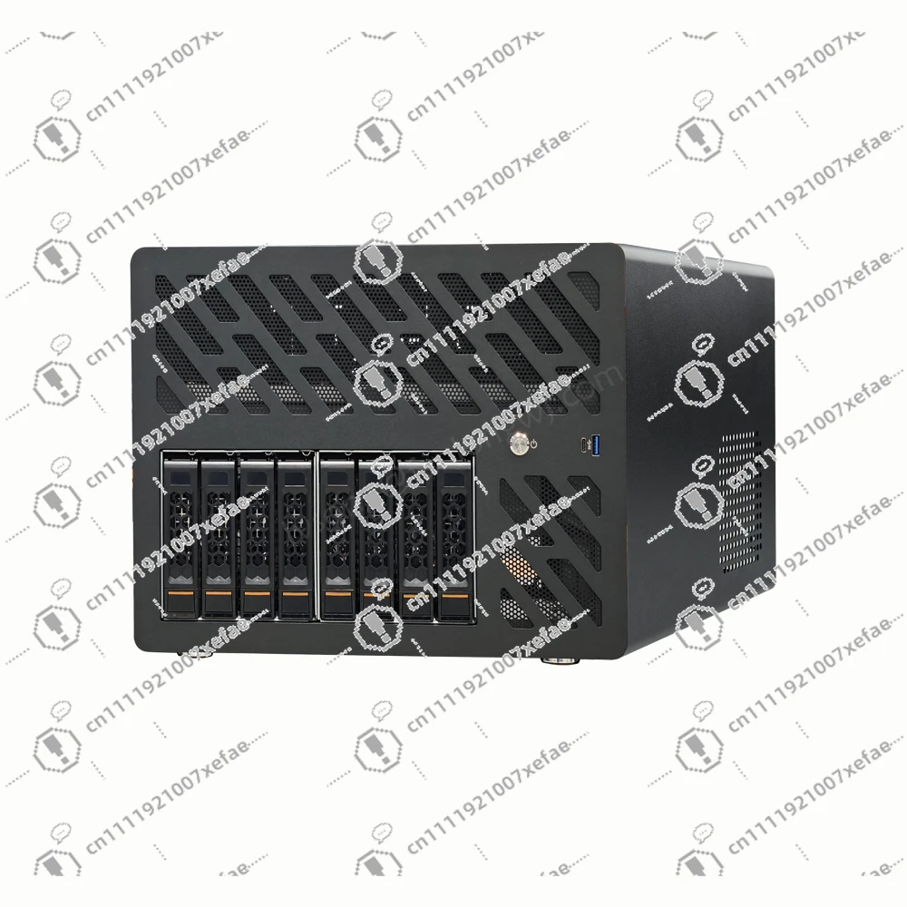 8-Drive Nas Chassis 8643 Sas Backplane Hot Swap Support Atx Power Private Cloud as a Service