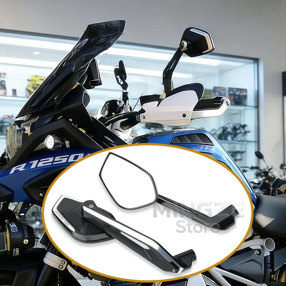 

2023 Rearview Mirror For BMW R 1250 GS F850GS R1200GS LC ADV Adventure Motorcycle NEW R1250 GS Accessories Side Rear View Mirror