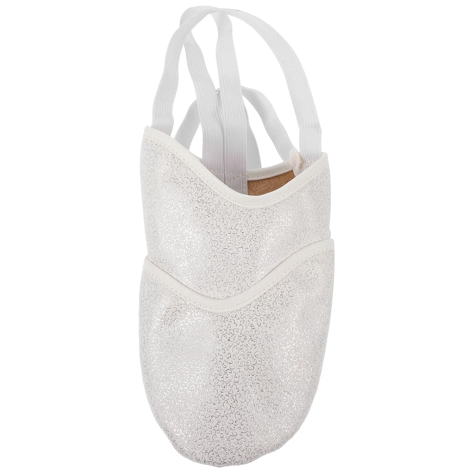 

Женская обувь для танцев Miss, балетные туфли из искусственной кожи и хлопка, с полуподошвой