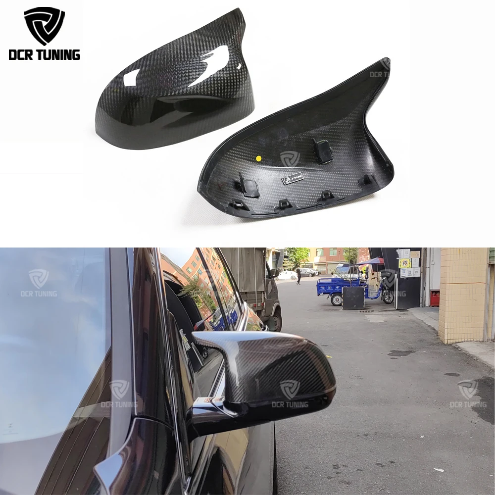 

Dry Carbon Fiber Mirror For BMW New X3M F97 X4M F98 X5M F95 X6M F96 Rear Side View Mirror Cover Replacement 19+