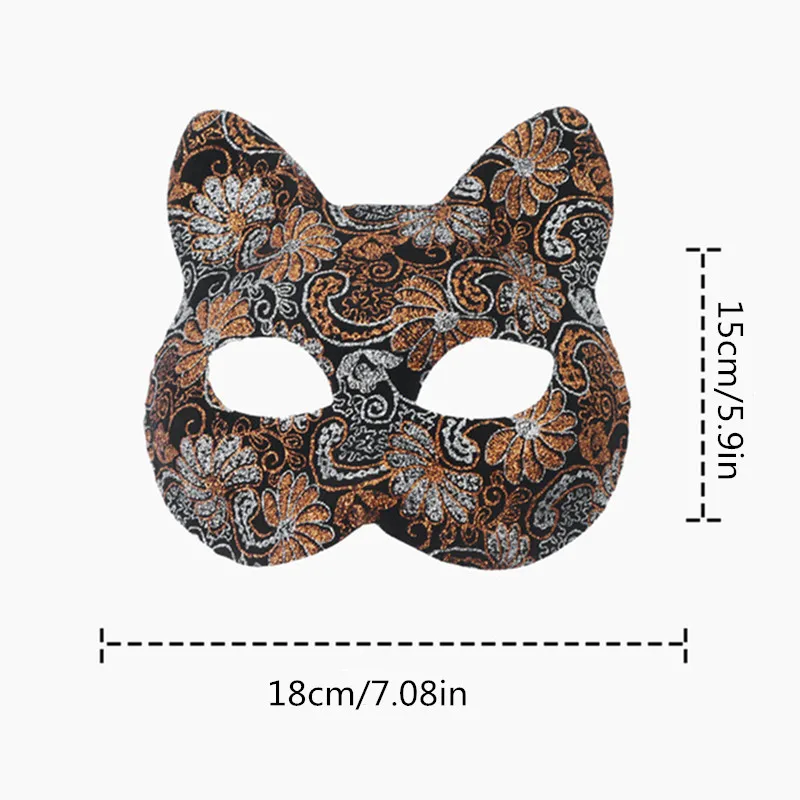 Sexy Adult Mask Role play Cat Mask Half Face Fox Animal Cosplay Sex Mask Halloween Party Mask Masquerade Ball Fancy Masks