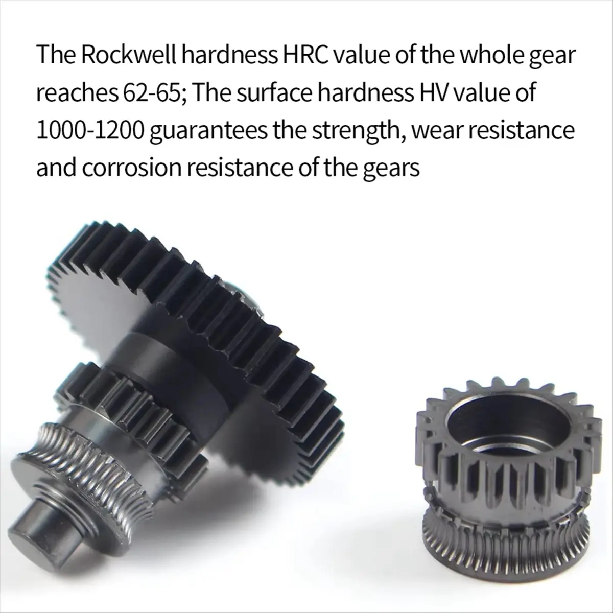 TCE Nano Coated Gear Kit Hardened Steel Higher One-Piece Gear Kit for Kobra3 Combo Extruder for 3