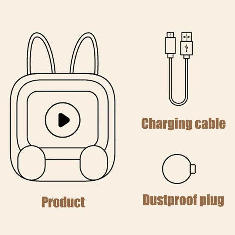 AU61-Mini TV ضوء الليل سطح المكتب الديكور الموسيقى بلوتوث واي فاي APP التحكم الذكي الأسهم صور DIY عرض هدية الكريسماس