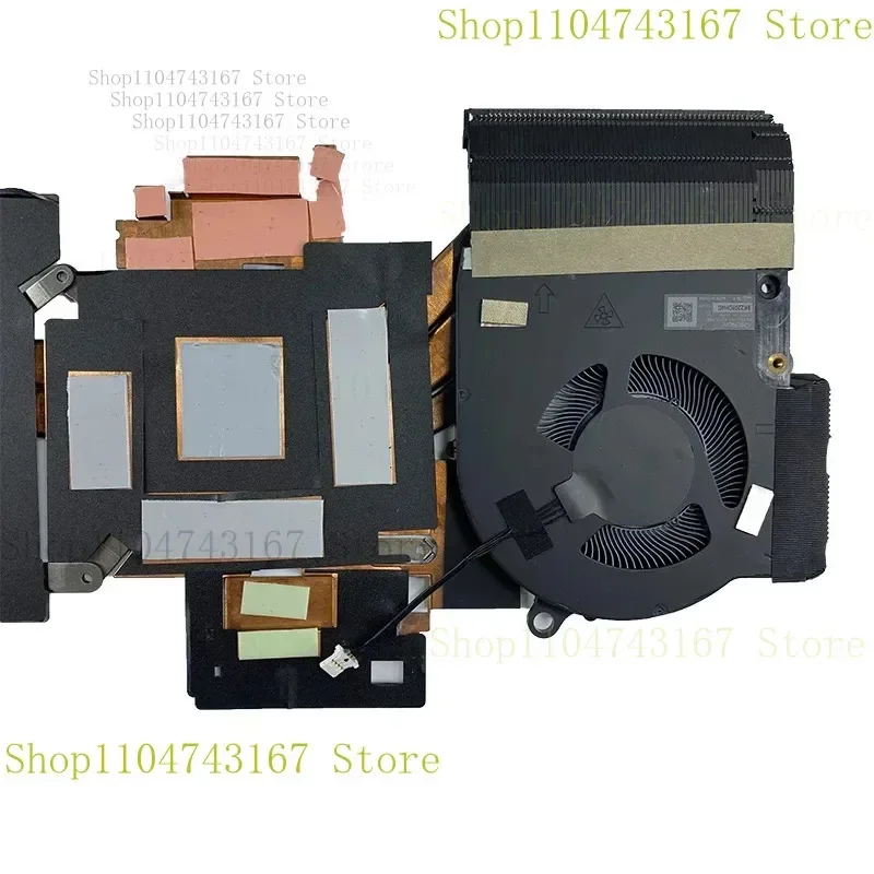 QIN 0DVK49 DVK49 Nuovo per Alienware M15 R7 Laptop AMD 125W Modulo Termico CPU + GPU Ventola di Raffreddamento e Dissipatore di Calore
