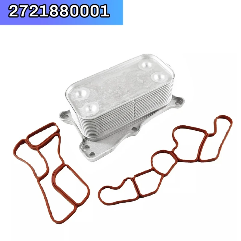 

A2721880001 2721880001 Engine Oil Cooler W/Gasket For Mercedes-Benz C230 C280 C300 C350 E350 GLK350 ML350 R350