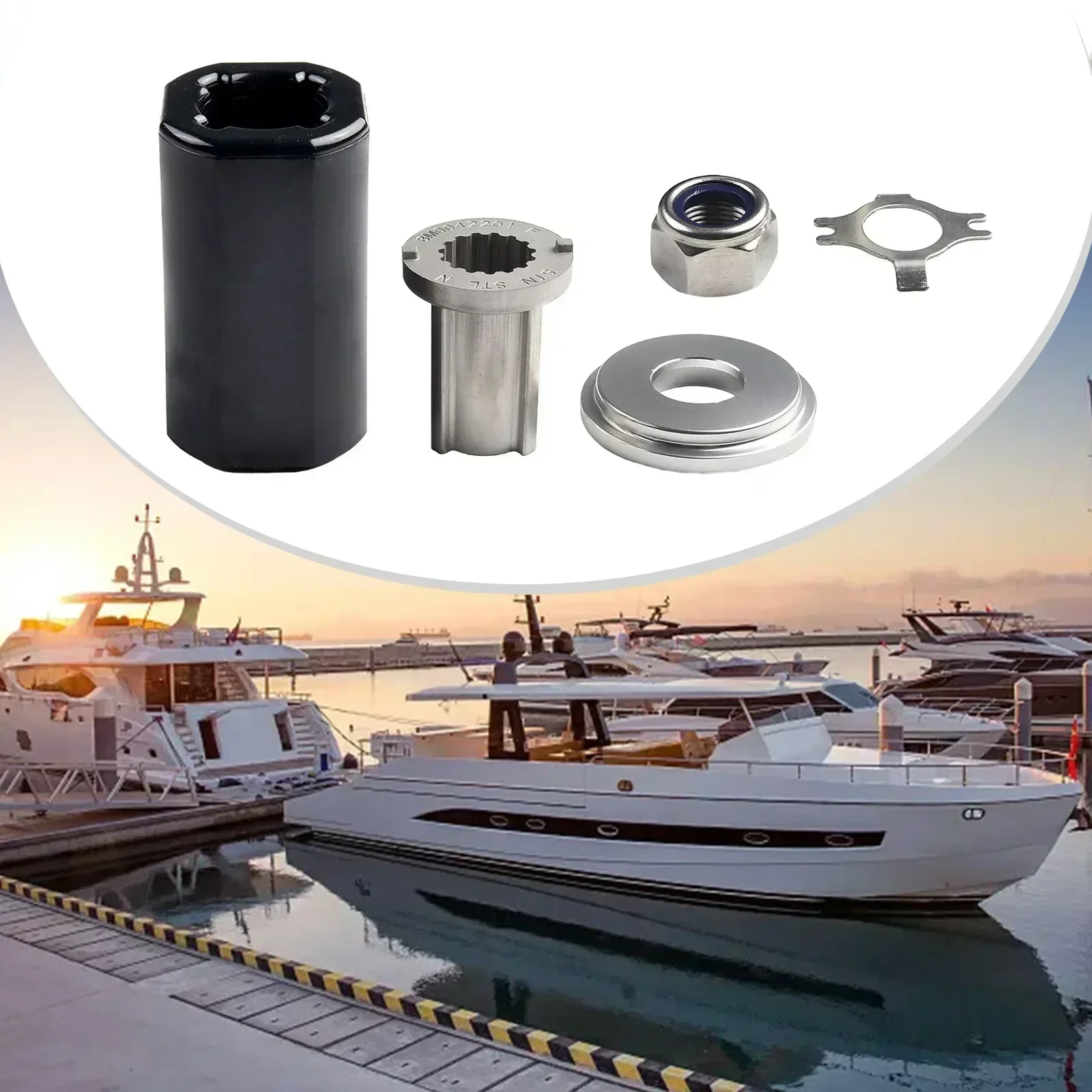 

Комплект ступицы пропеллера для Mercury, пропеллер Verado, Mariner, MerCruiser, Bravo1, для HP 835257 Морской гребной винт Q1