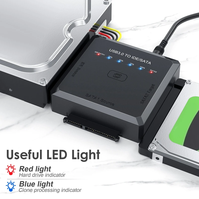 SATA To USB Adapter USB 3.0 To IDE/SATA 3 Cable Converter For 2.5 3.5 HDD SSD Hard Disk Drive Adapter