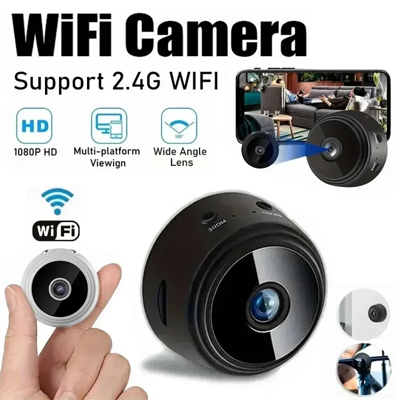 

A9 1080P HD Mini Camera Night Version Wireless Monitor Camcorders Intelligent Home Security IP WiFi Camera Mobile Remote App