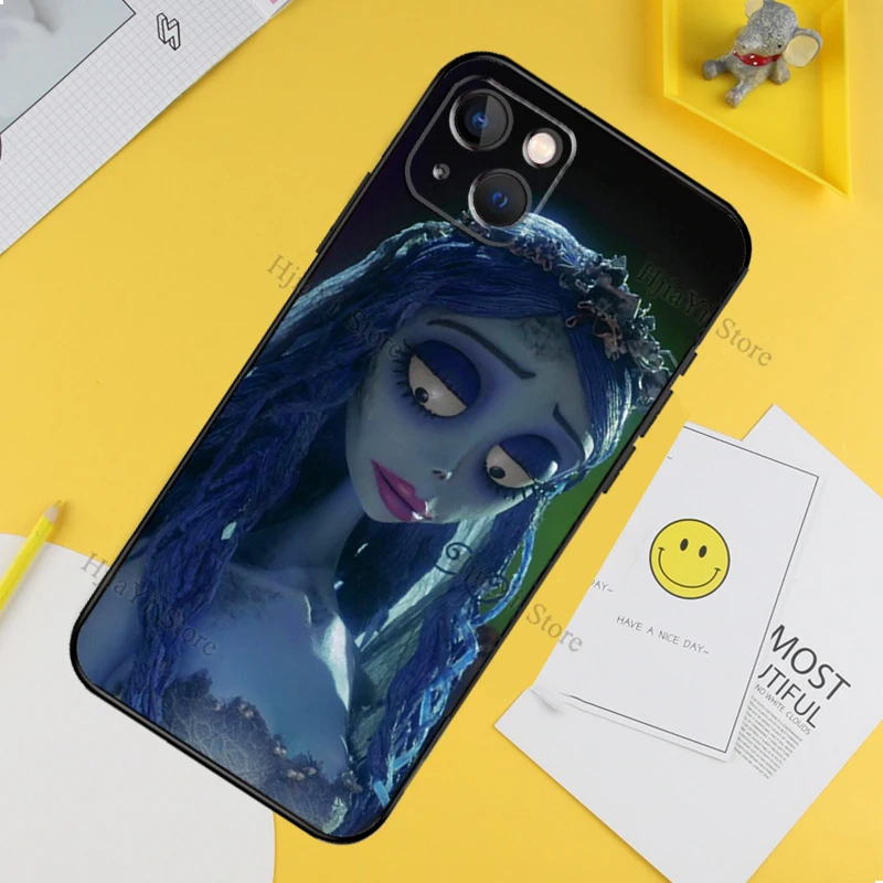 Halloween Corpse Bride Case For iPhone 13 12 Mini X XR XS Max Cover For Apple iPhone 11 14 Pro Max 6S Plus SE2