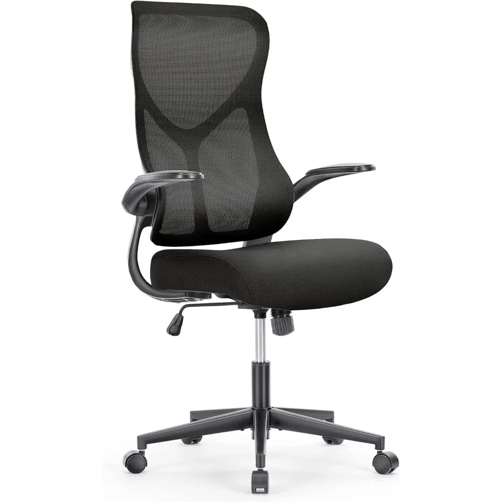 

Office Chair Height Adjustable High Back Swivel Rolling Chair for Home Game Chair