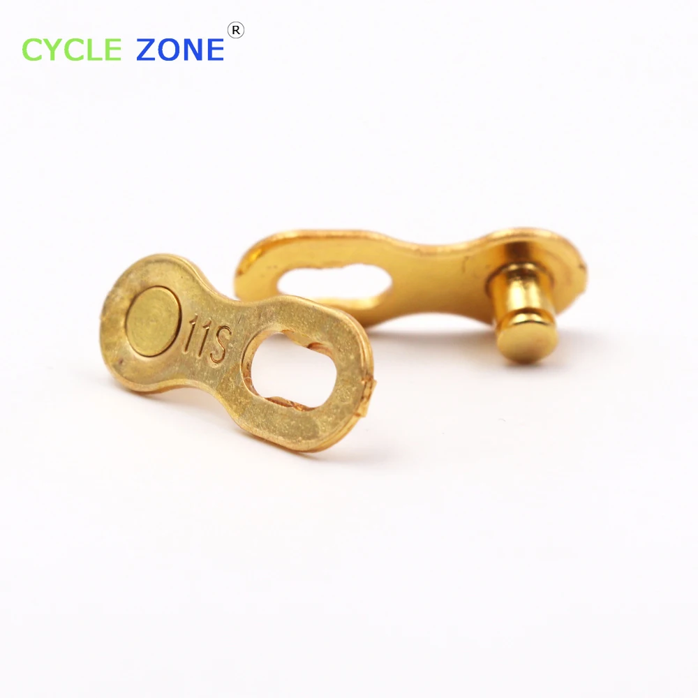 1 pair MISSING LINK 11 SPEED SILVER GOLD 6S 7S 8S 9S 10S 11S speed Chains For Shimano & Campagnolo Missing Link repair drop ship
