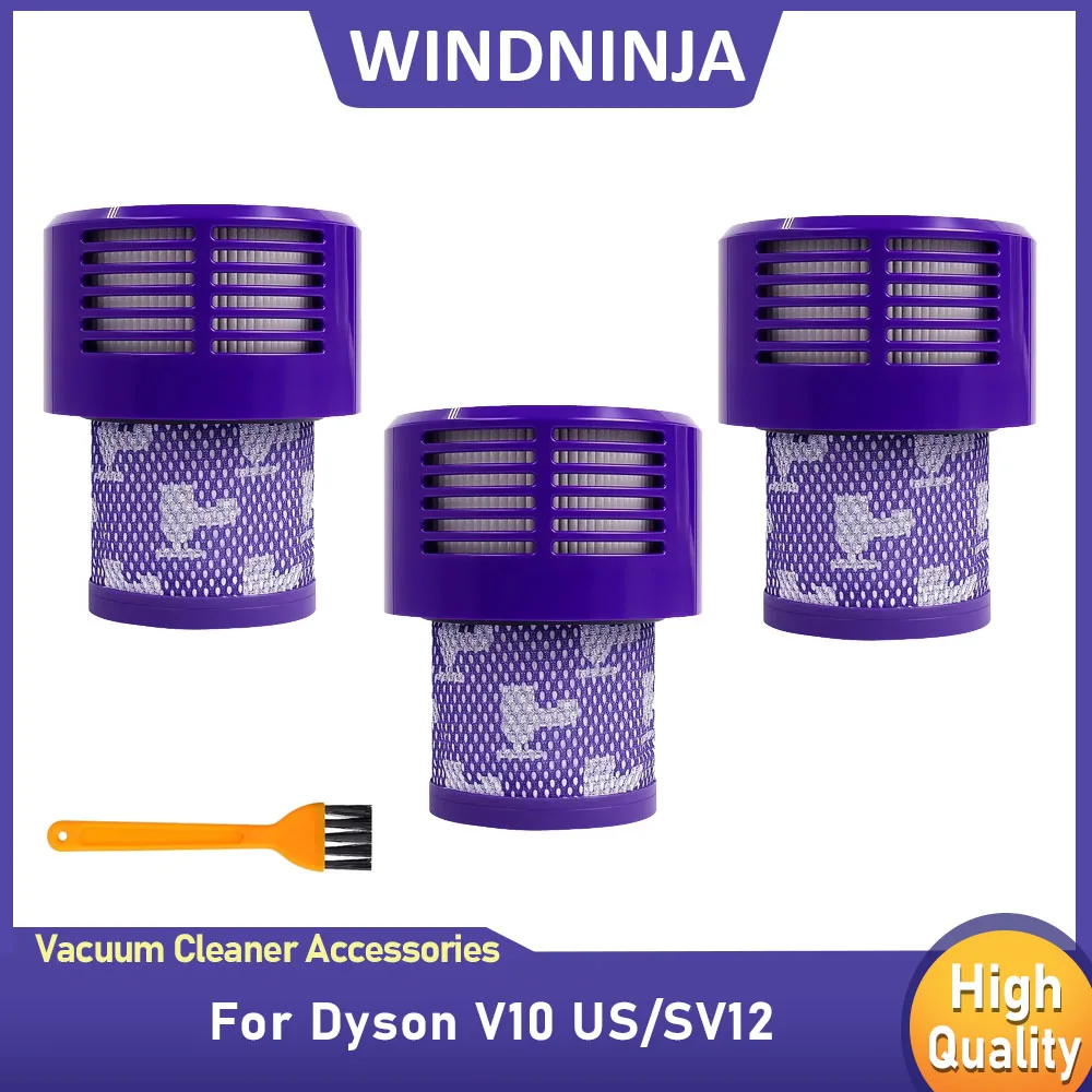

Hepa Filter Accessories For Dyson V10 SV12 Robot Vacuum Cleaner Washable Post-Filters Replacement Filters Cleaning Spare Parts