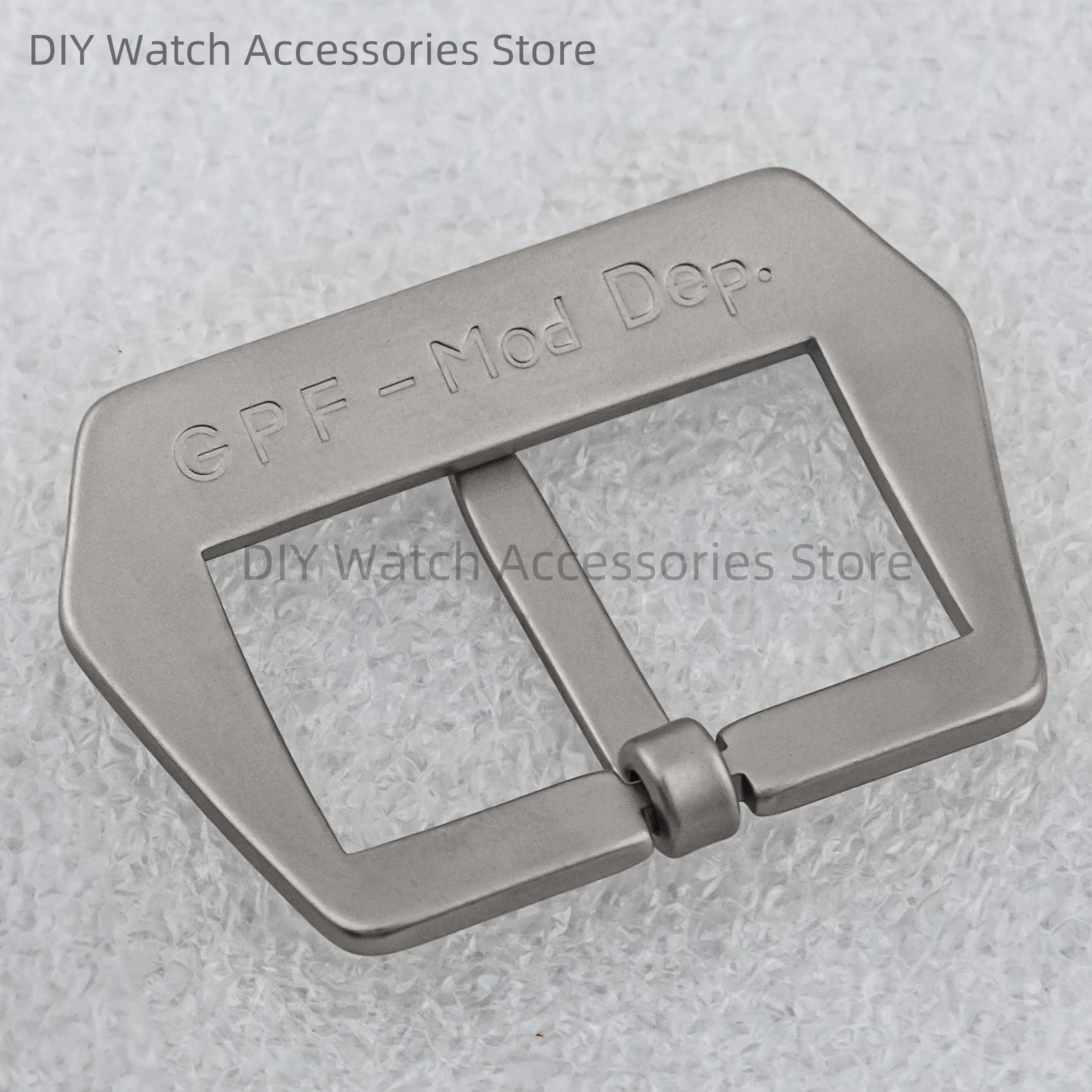 316L Stainless Steel Watch Buckle for PAM 6154 6152 Bracelet 26mm Matte Pin Clasp Metal Screw Pin Buckle Free Tool Watch Parts