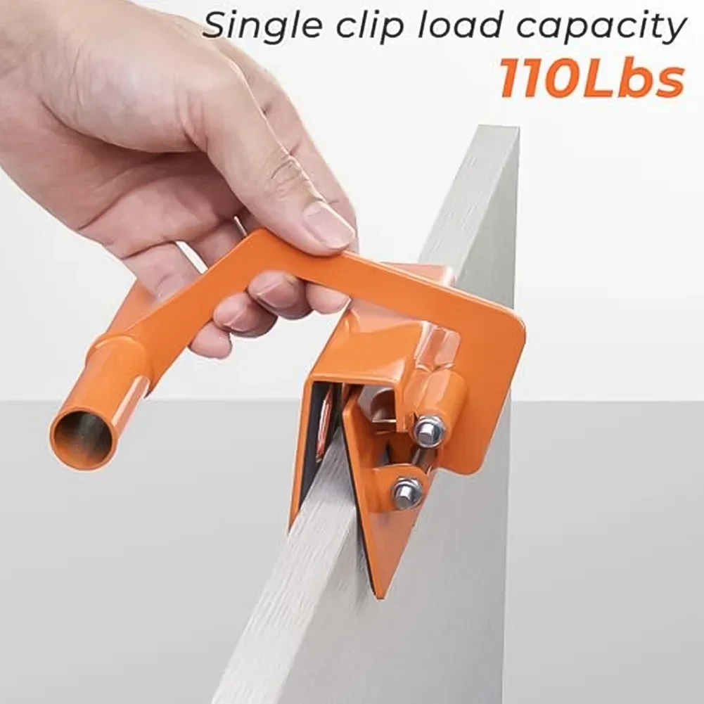 ボード、タイル、乾式壁用の金属製リフティングクランプ、合板や石膏パネル用の一人で楽々操作できる材料運搬ツール