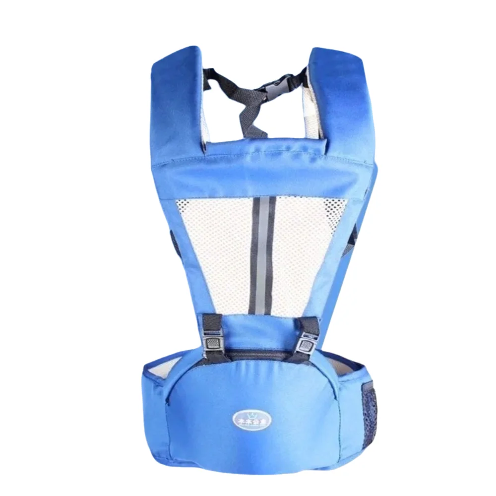 

Newborn Front Holding Baby Carrier Sling Design Infant Kangaroo Bag Baby Waist Stool 360 Ergonomic Carrier Soft Material