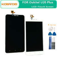 5.5'' LCD Display For Oukitel U20 Plus LCD Display Touch Screen Digitizer Assembly Repair Parts Tools For U20 Plus LCD Tools