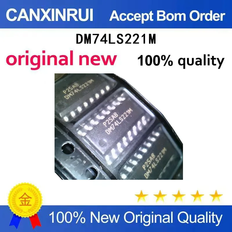 

(5-100 Pieces) DM74LS221M SOP3.9 New SN74LS221DR
