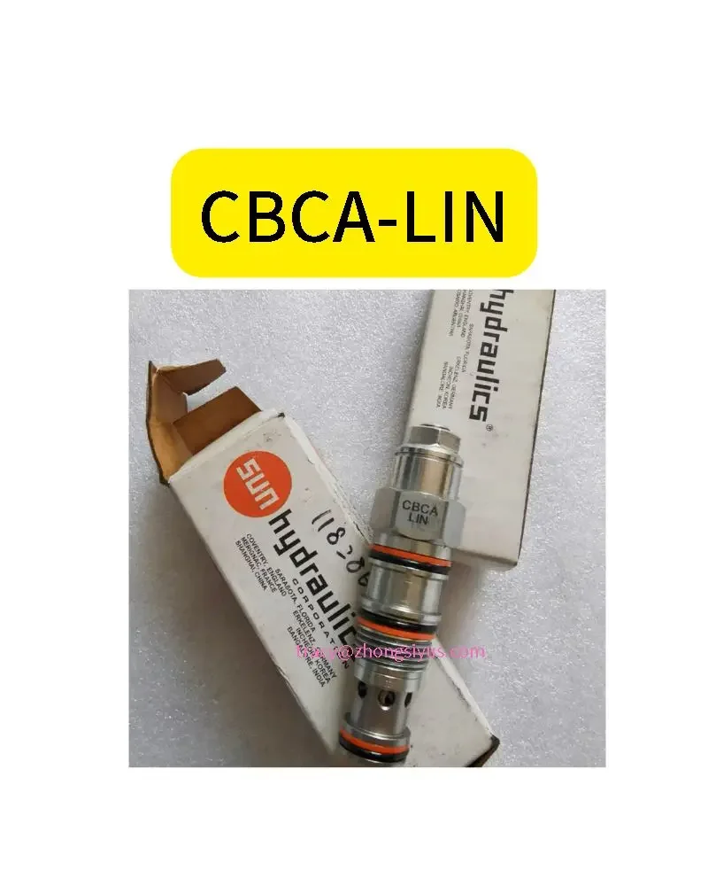 Valve CBCA-LIN, brand new in stock