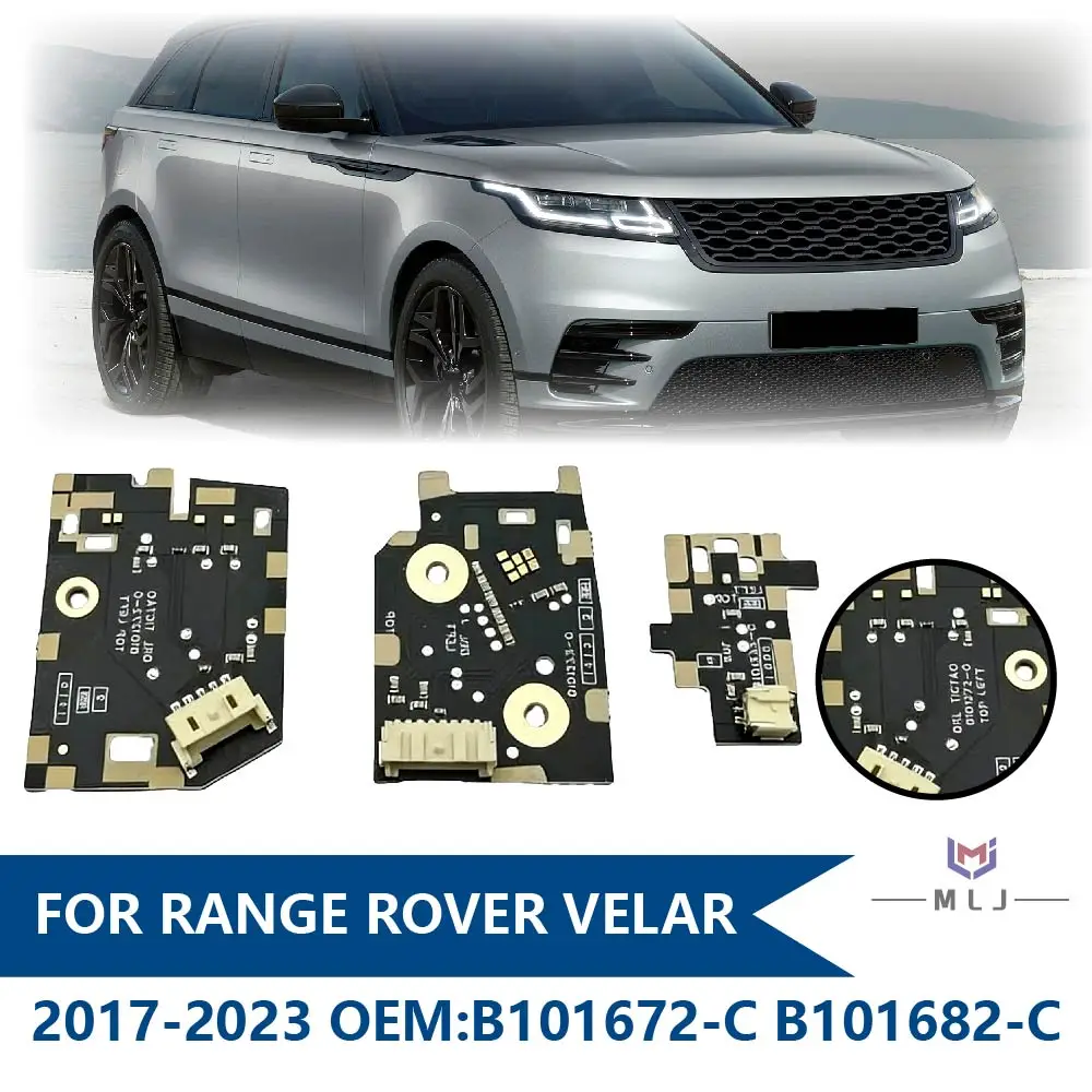 

B101672-C B101682-C For Range Rover Velar 2017-2023 Headlight White DRL Daytime Running Light Board LED Board Car Accessories