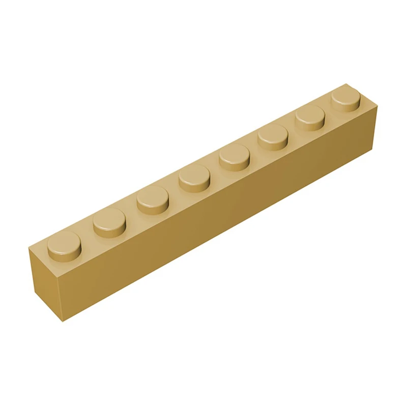 Gobricks Block Parts 1PC 1X8 Brick Brick Compatible Children's Assembly Puzzle Construction Toys